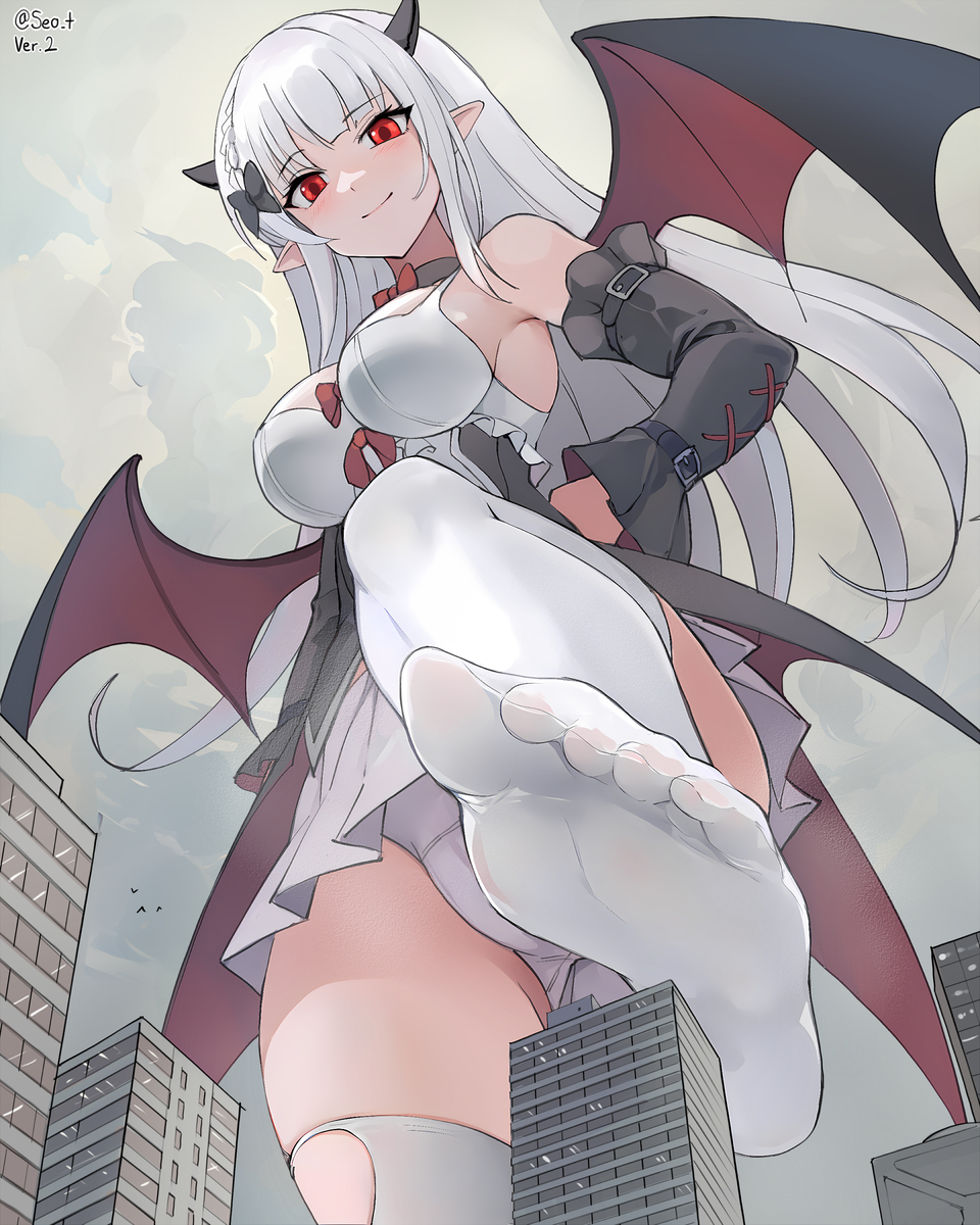 This is a pixiv picture whose title is commission.