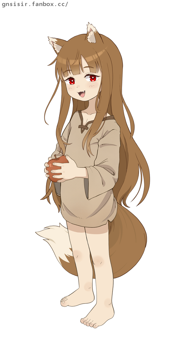 This is a pixiv picture whose title is Spice and Wolf - Holo.
