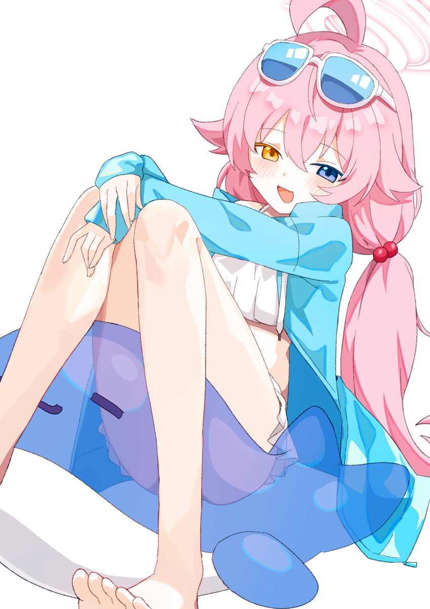 This is a pixiv picture whose title is 水着ホシノ.