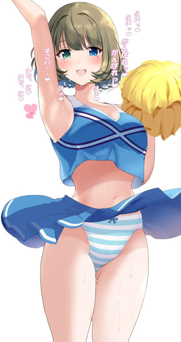 This is a pixiv picture whose title is 高垣楓さん「いきますよ～💕ふぁいとっ💕」.