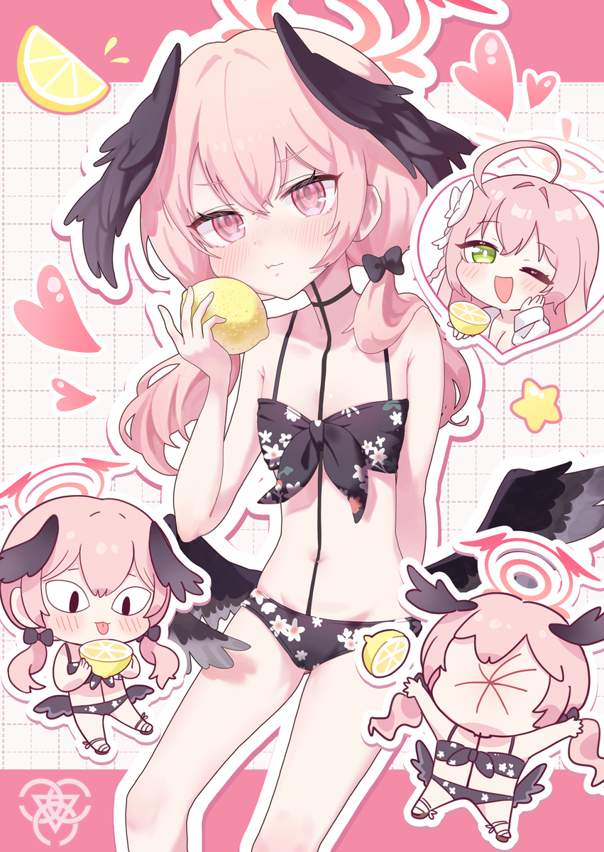 This is a pixiv picture whose title is 🍋.