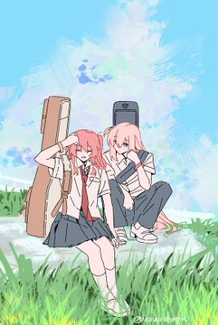This is a pixiv picture whose title is summertime..!.