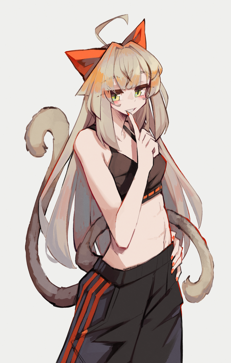 This is a pixiv picture whose title is Kirara 🧡.