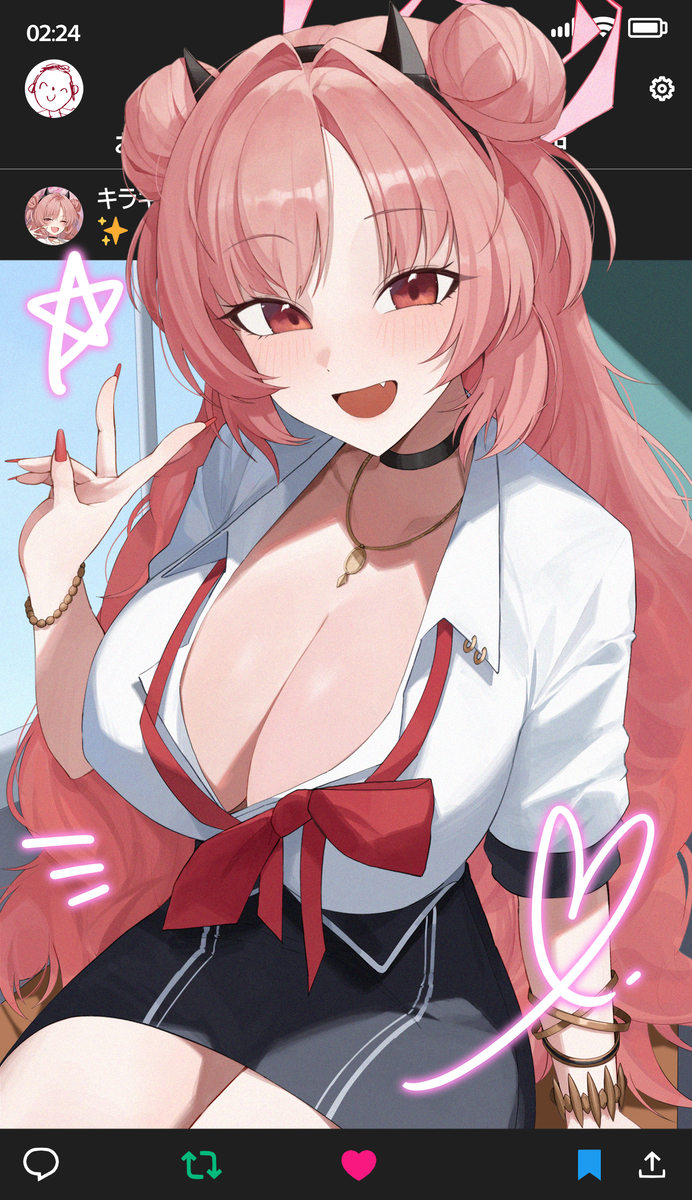 This is a pixiv picture whose title is キララ.