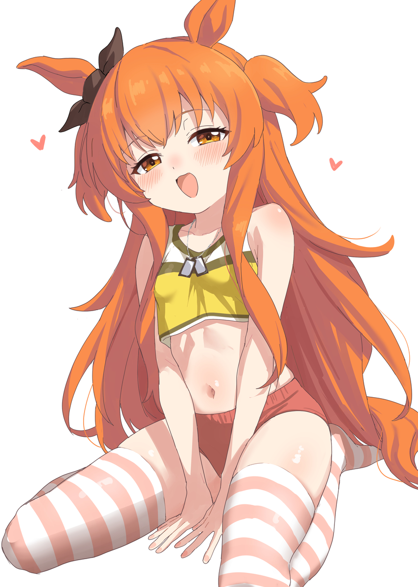 This is a pixiv picture whose title is 愛馬.