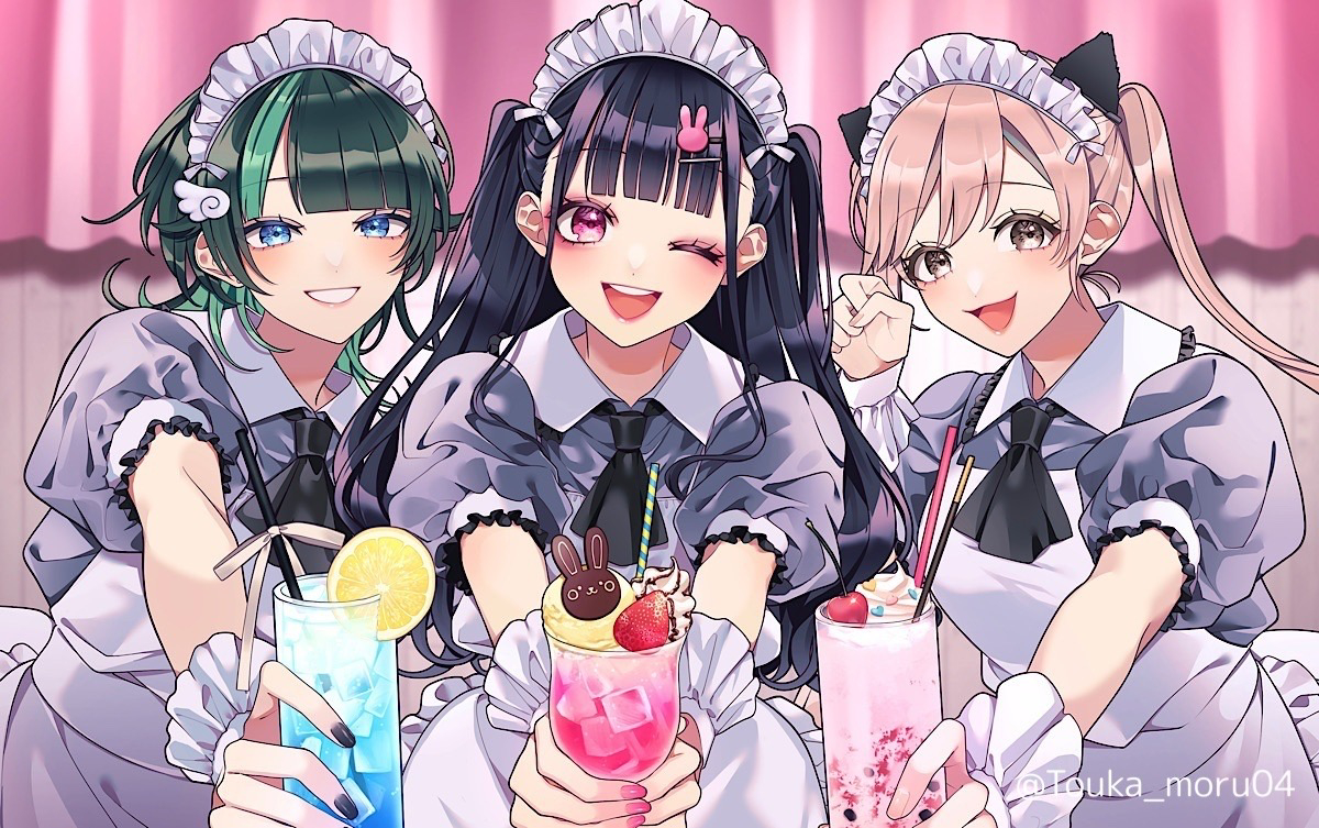 This is a pixiv picture whose title is メイド☆至上主義.