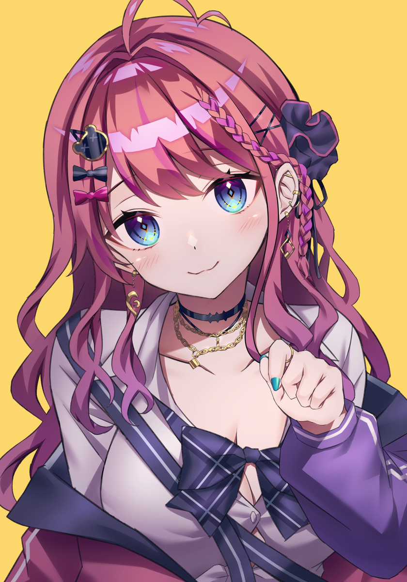 This is a pixiv picture whose title is めるち.