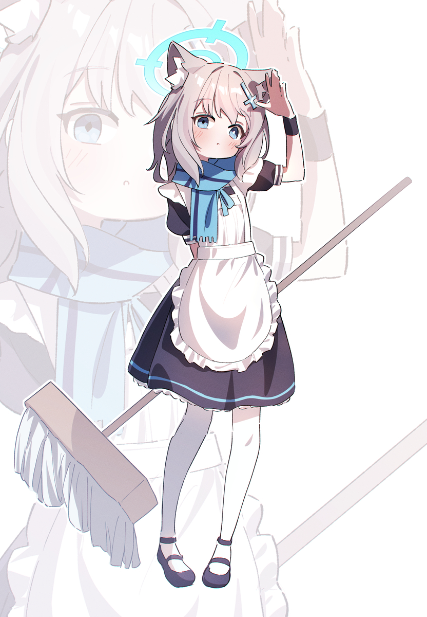 This is a pixiv picture whose title is シロコ🎂.