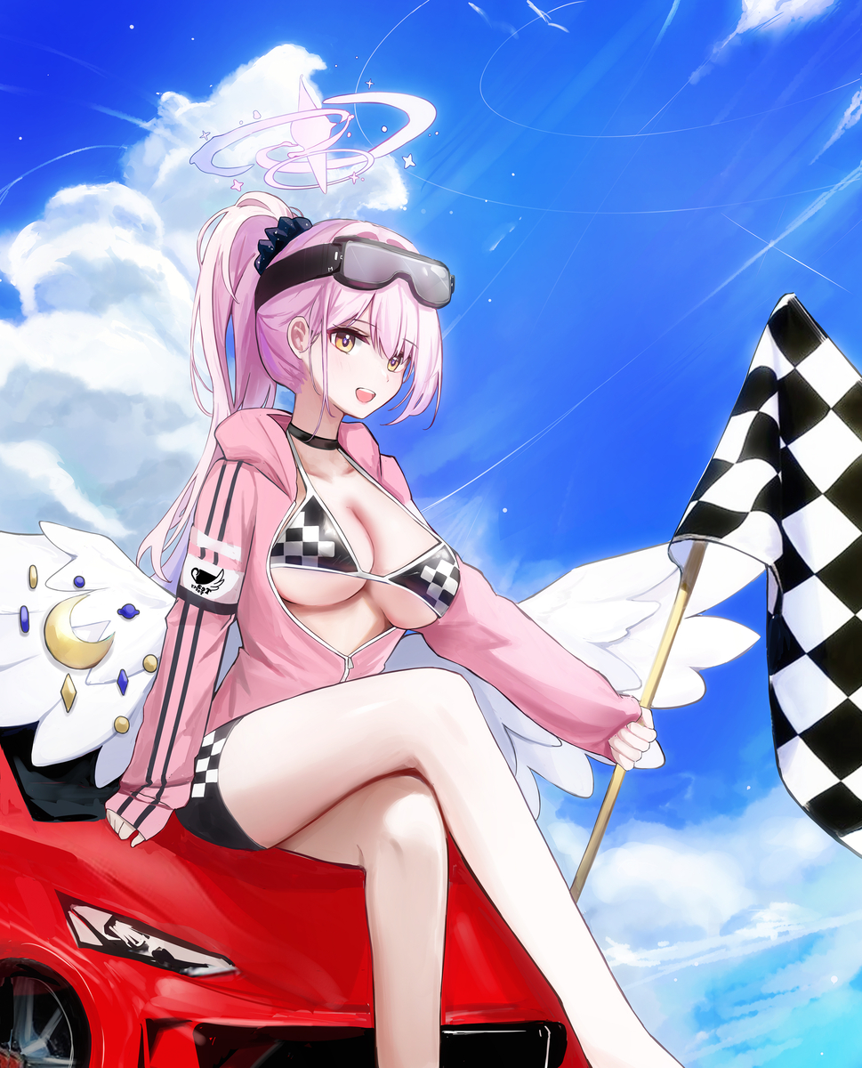 This is a pixiv picture whose title is mika.