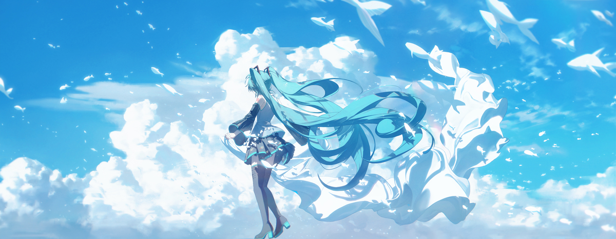 This is a pixiv picture whose title is そらのサカナ.