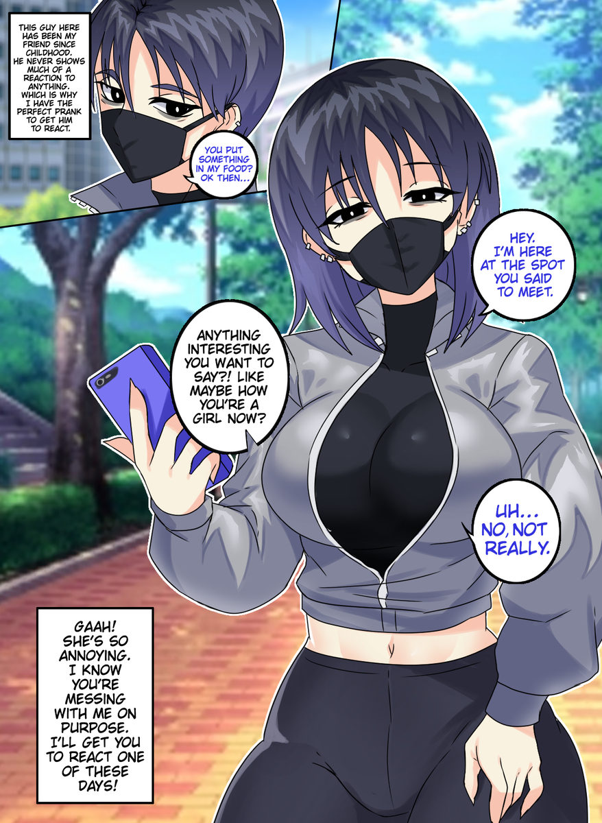 This is a pixiv picture whose title is Boring Reaction TG.