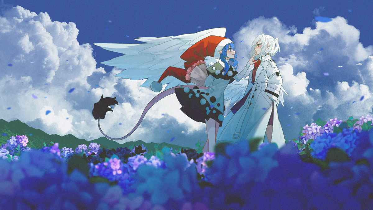 This is a pixiv picture whose title is 无题.
