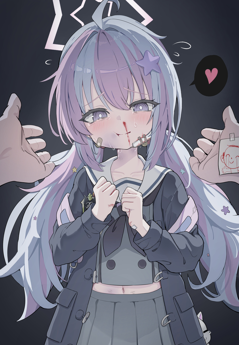 This is a pixiv picture whose title is 【ブルアカ】 レイサ.