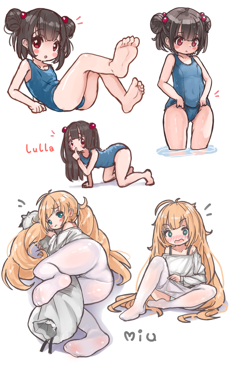 This is a pixiv picture whose title is [Doodle] Lulla - Miu.