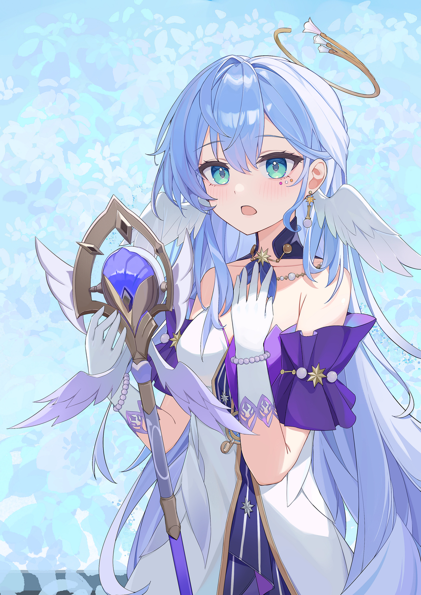 This is a pixiv picture whose title is 知更鸟.