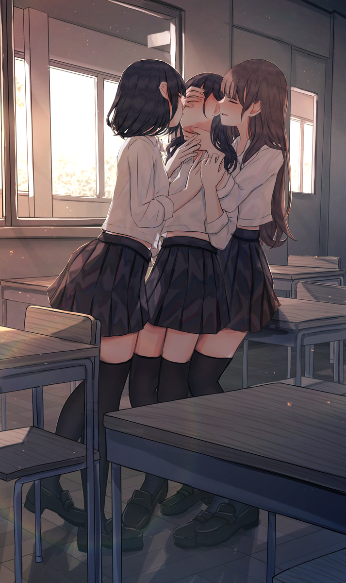 This is a pixiv picture whose title is ...どっちでしょうか？.