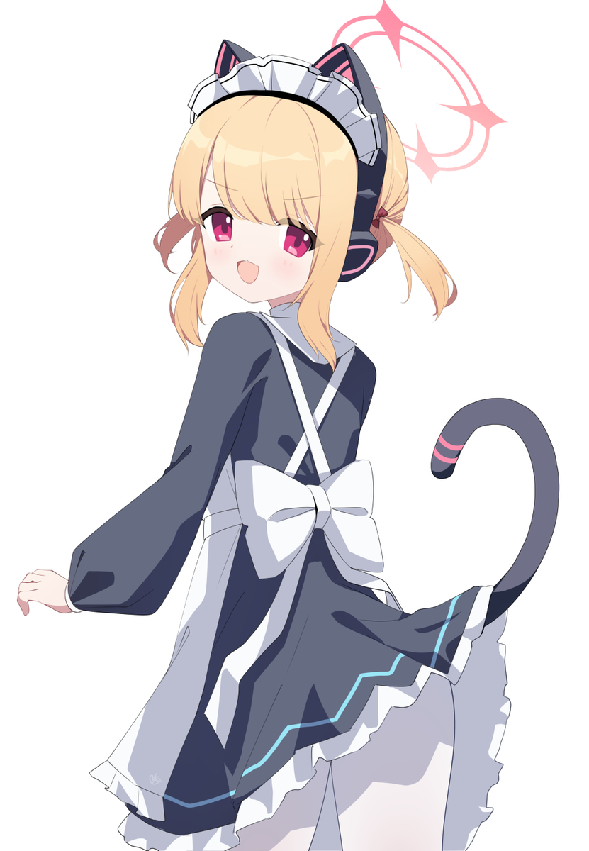 This is a pixiv picture whose title is メイドモモイ.