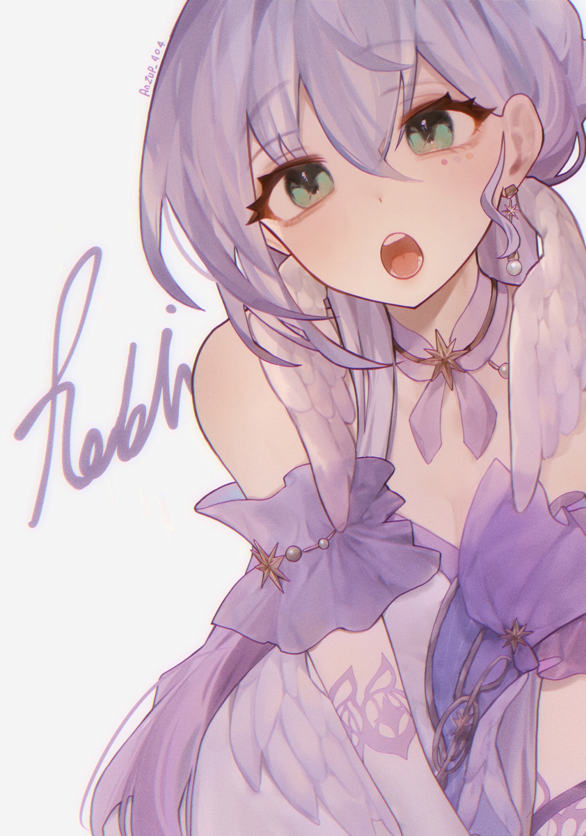 This is a pixiv picture whose title is 💜2.