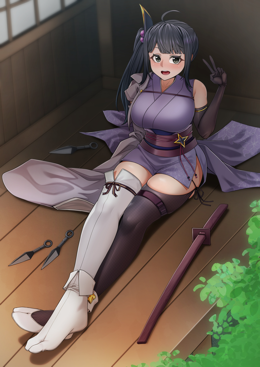This is a pixiv picture whose title is Erika de Vaguenoire （commission）.