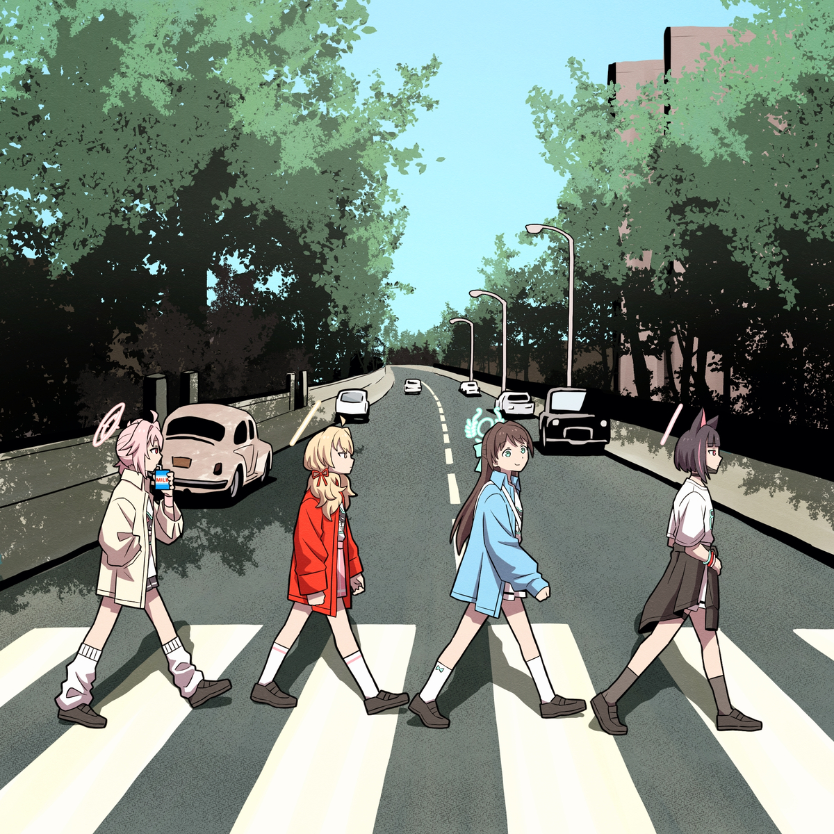 This is a pixiv picture whose title is SUGAR RUSH×THE BEATLES.