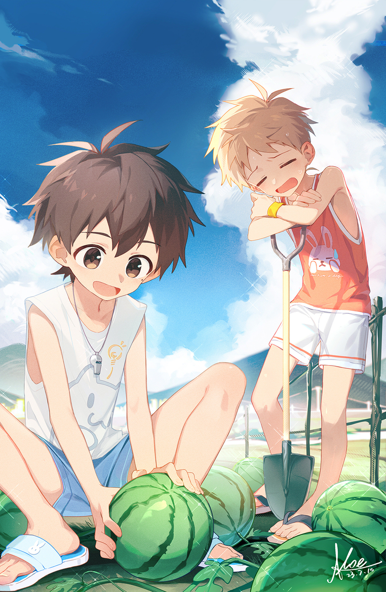This is a pixiv picture whose title is 夏が懐かしくなった.