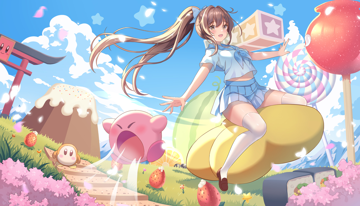 This is a pixiv picture whose title is 2024生日快乐.