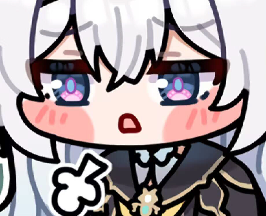 This is a pixiv picture whose title is 整了一些流萤小表情.