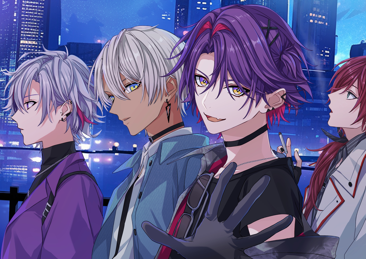 This is a pixiv picture whose title is 2時だとか.