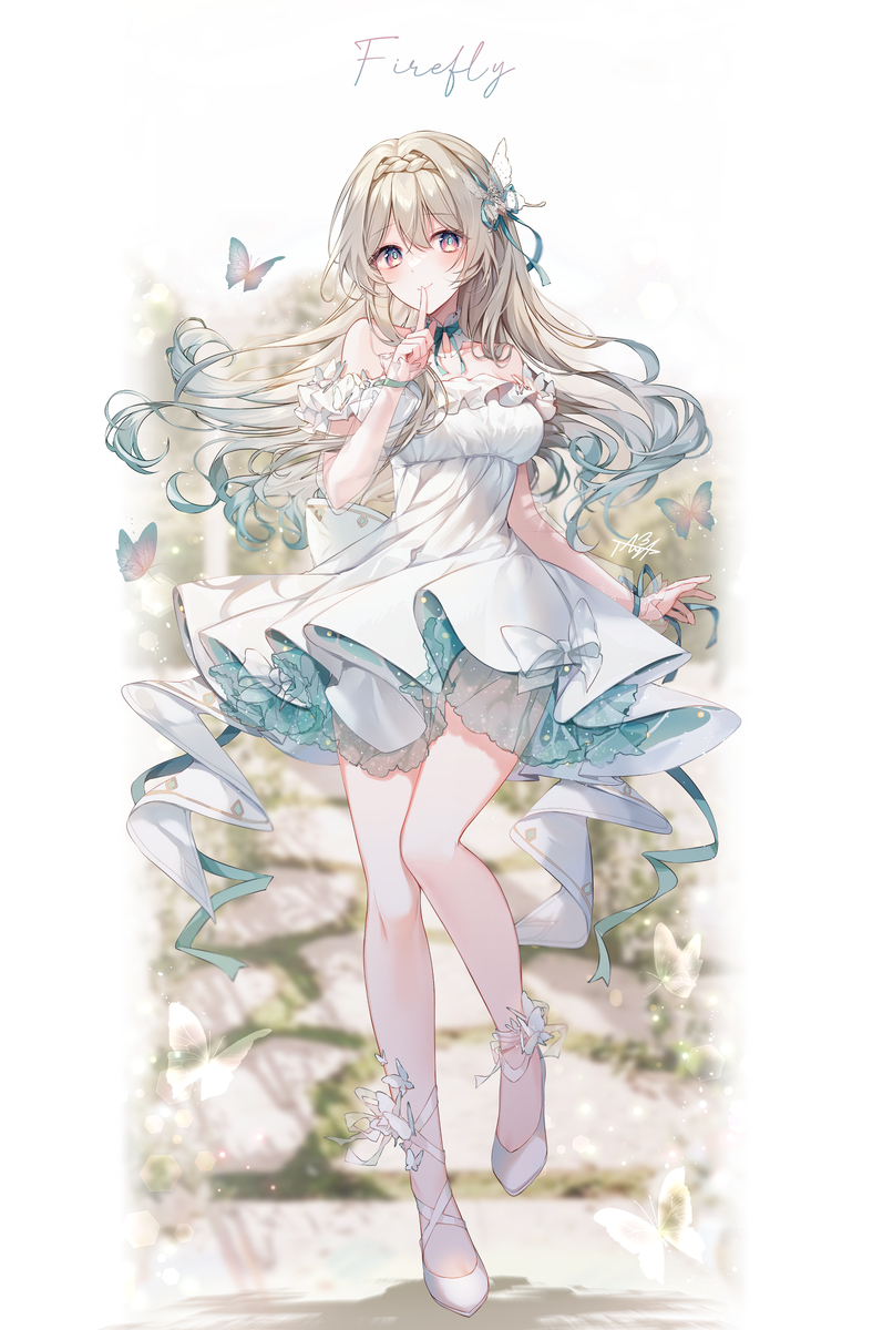 This is a pixiv picture whose title is ホタル.