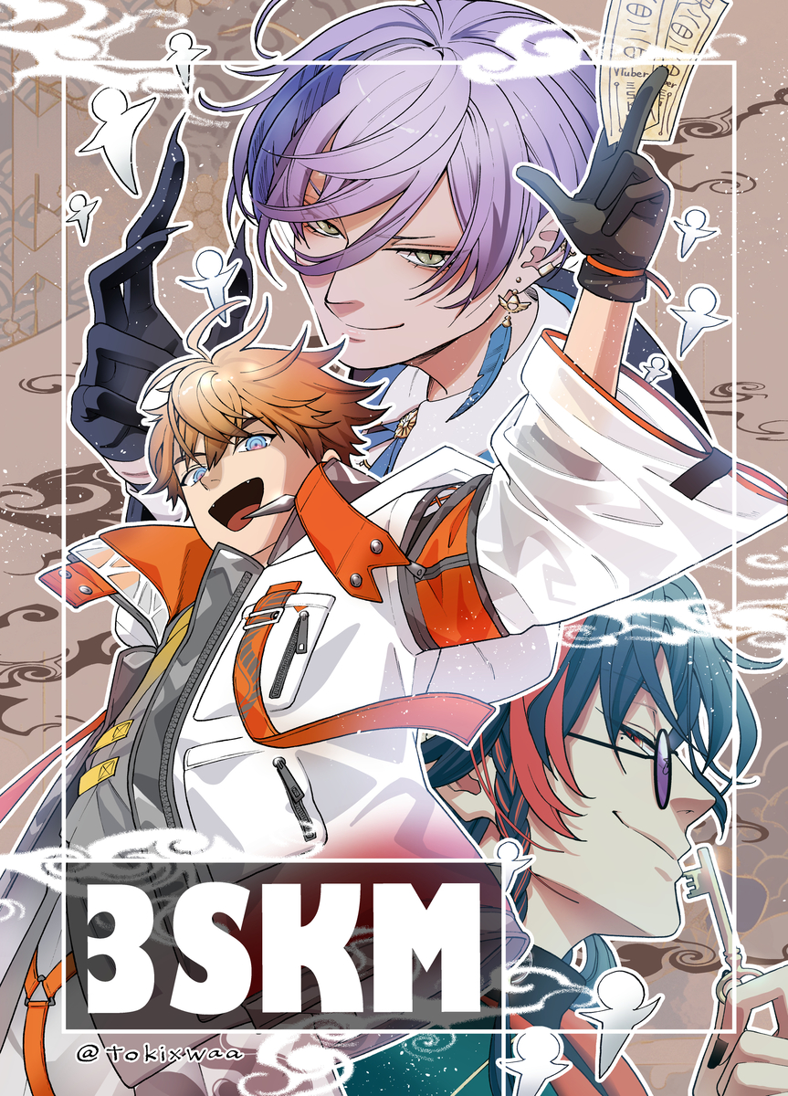 This is a pixiv picture whose title is ３SKM.