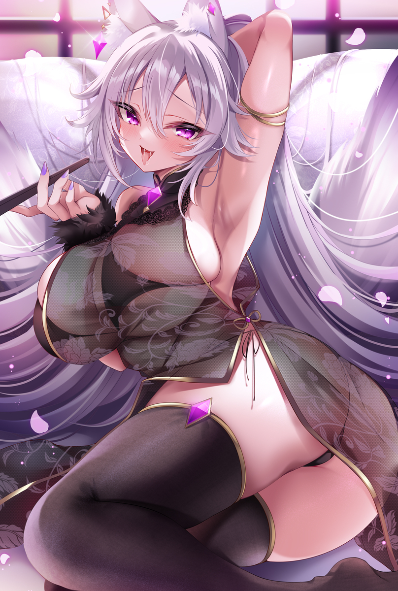 This is a pixiv picture whose title is 貴方も惑わされてみる？.