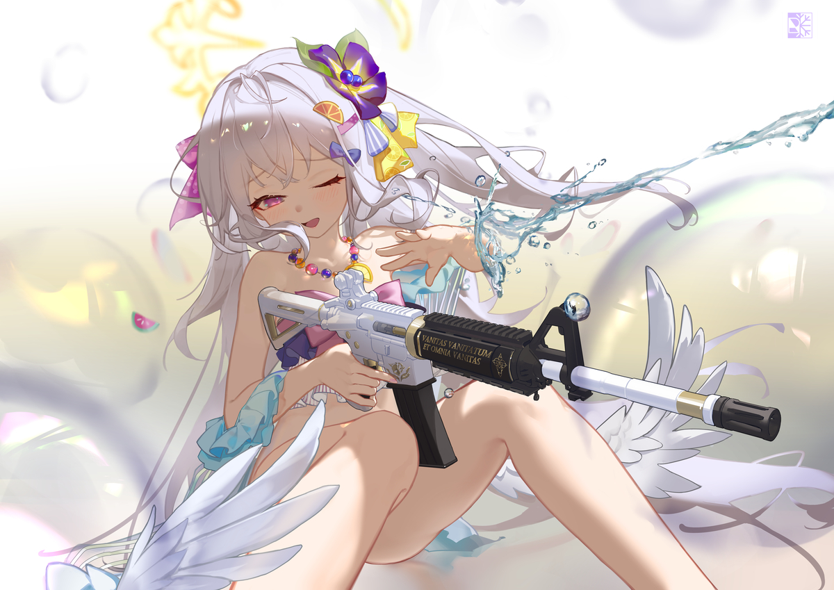 This is a pixiv picture whose title is 白洲 アズサ.
