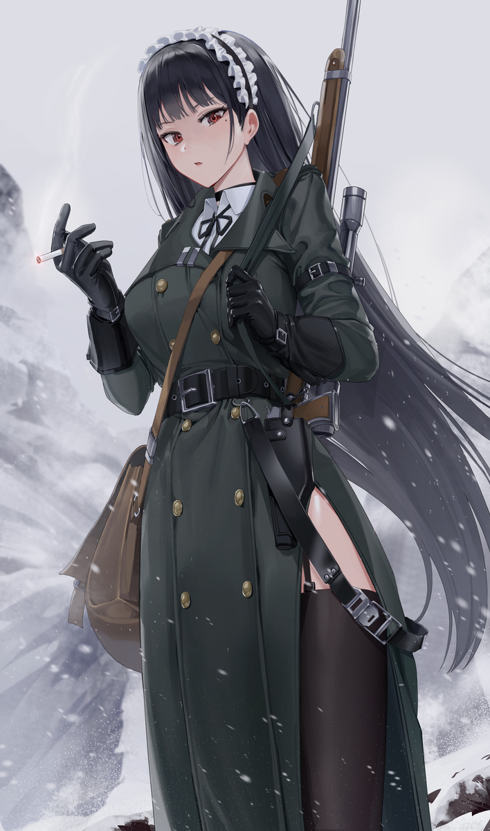 This is a pixiv picture whose title is hunting.