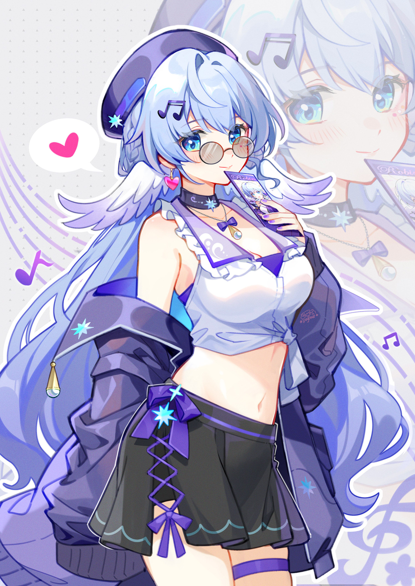 This is a pixiv picture whose title is 下次要来看我的演唱会呀♬.