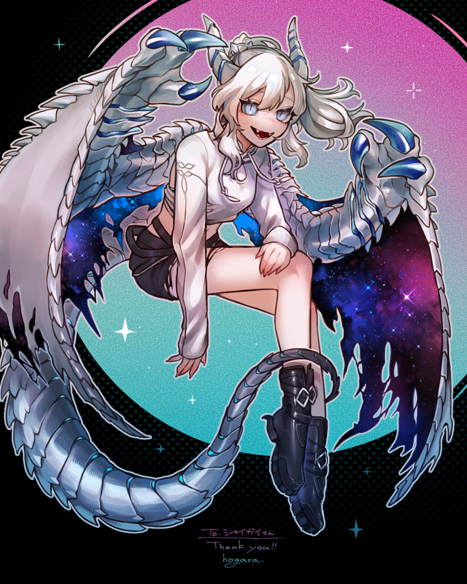 This is a pixiv picture whose title is 【Skeb】ご依頼者様OCさん.