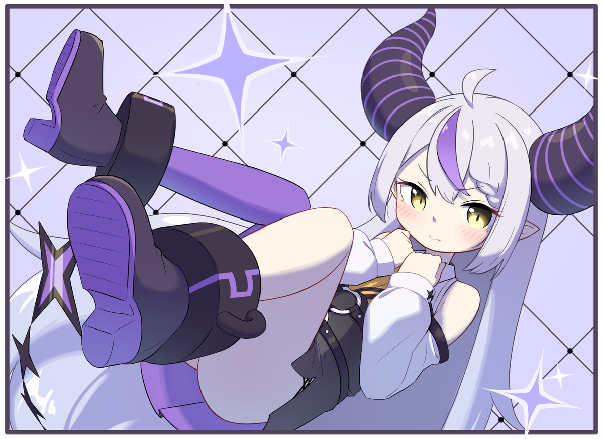 This is a pixiv picture whose title is ラプラス・ダークネス.