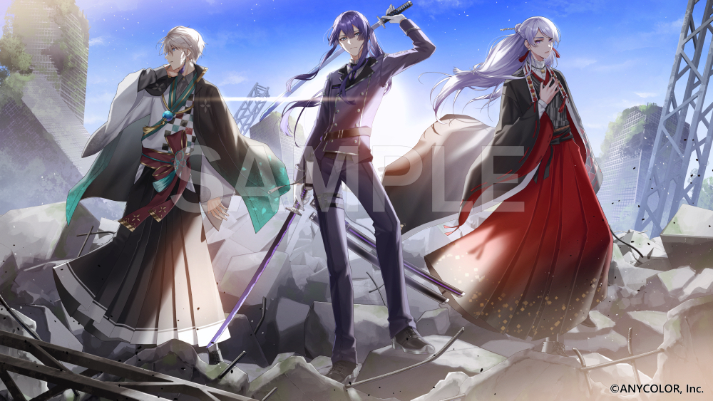 This is a pixiv picture whose title is 【仕事絵】VΔLZオリジナル楽曲 「青春応歌」MVイラスト.