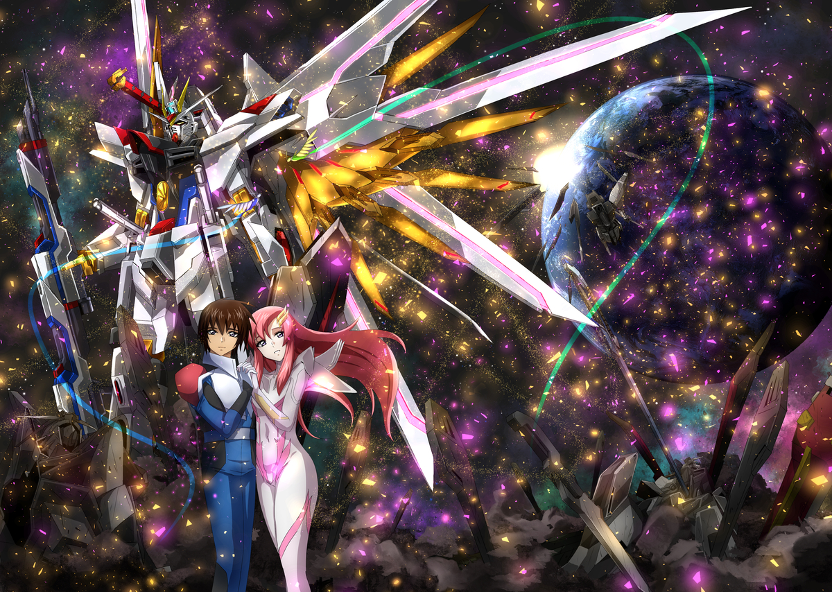 This is a pixiv picture whose title is 機動戦士ガンダムSEEDFREEDOM.