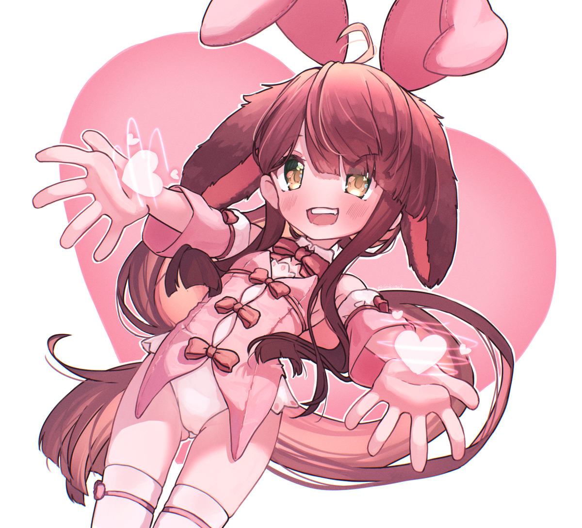 This is a pixiv picture whose title is Love bunny.