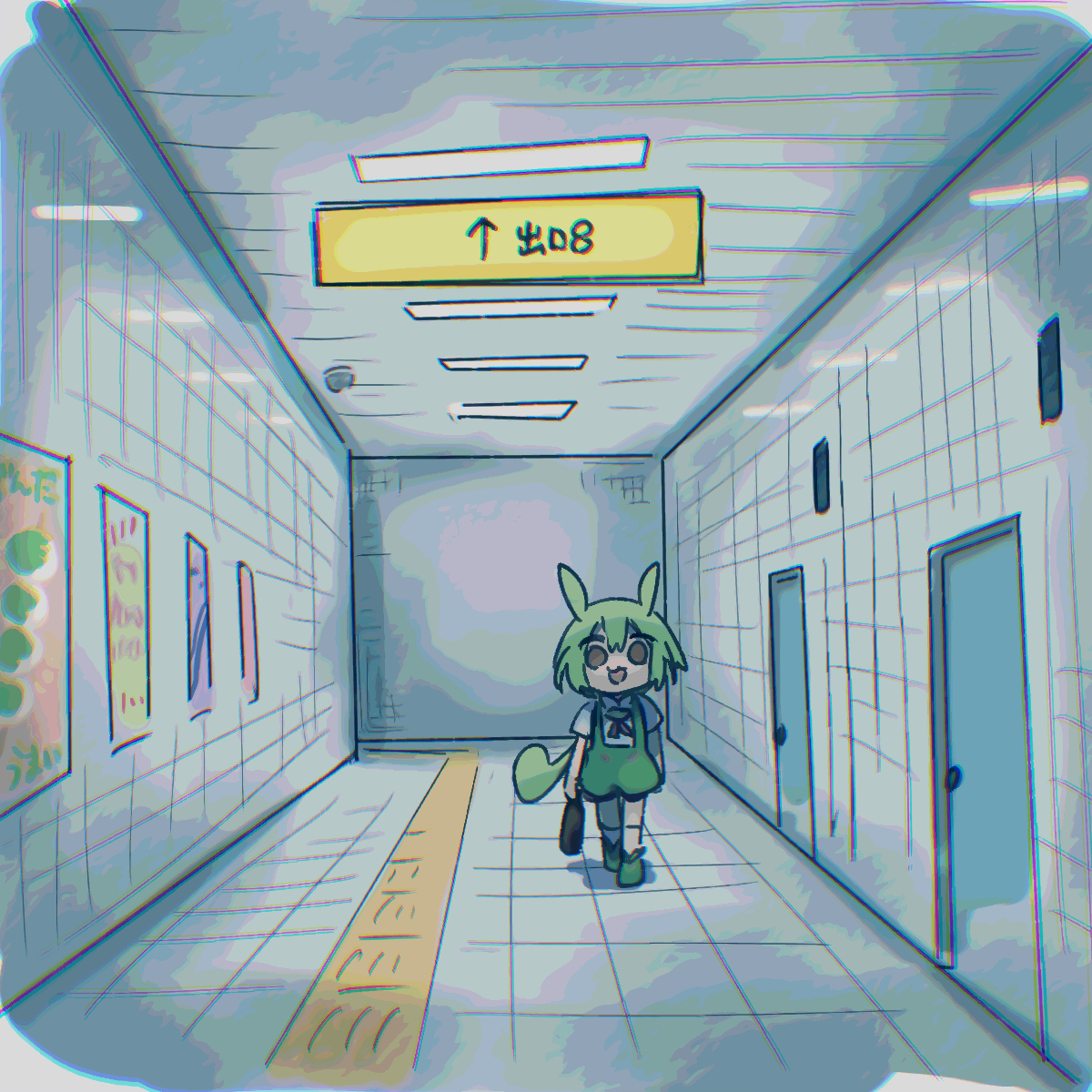 This is a pixiv picture whose title is ８番ずんだもん.