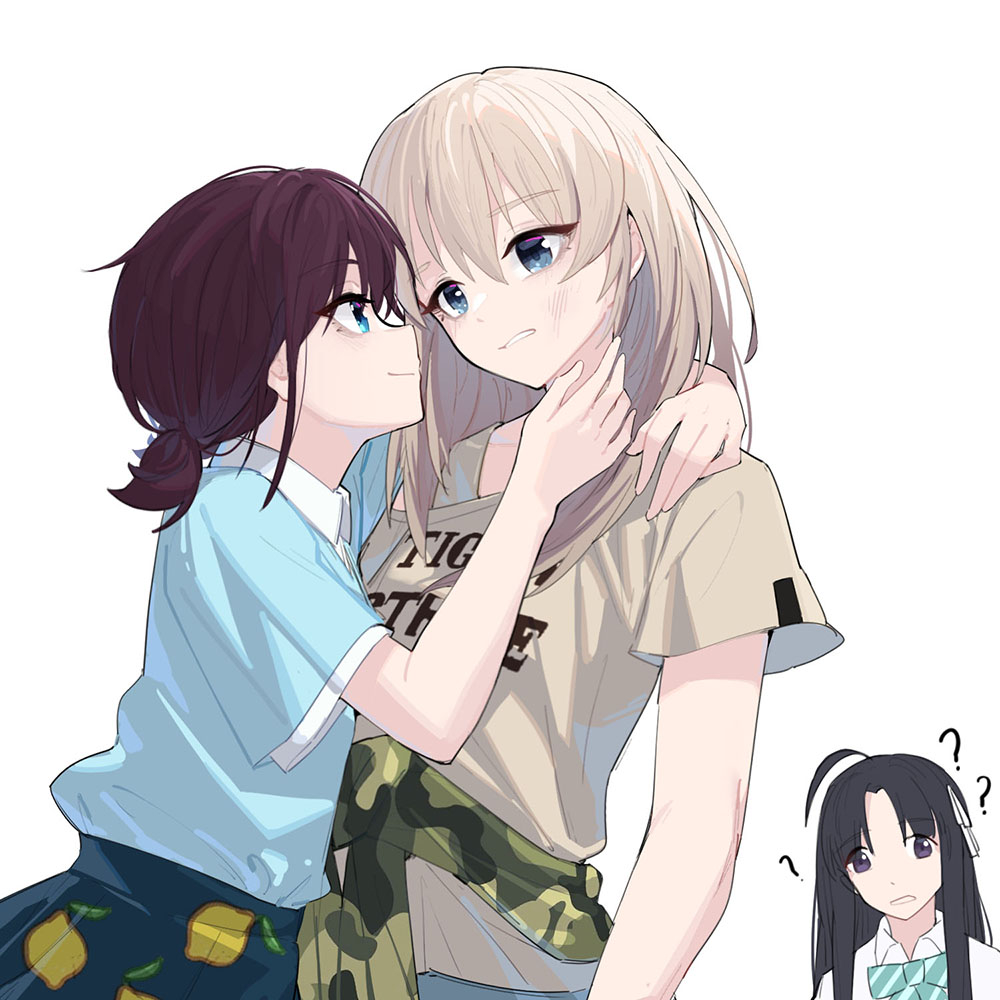 This is a pixiv picture whose title is 叛变了，现在是桃菜时间.