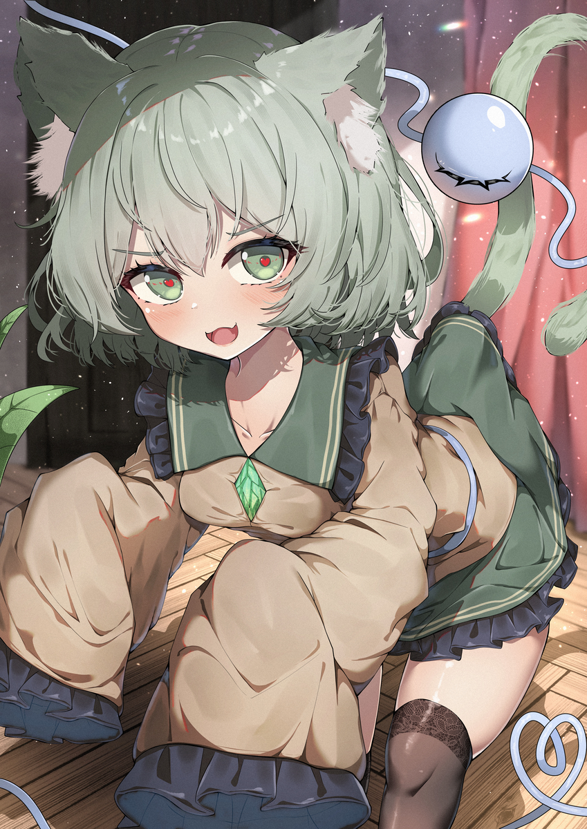 This is a pixiv picture whose title is ねこいしちゃん.