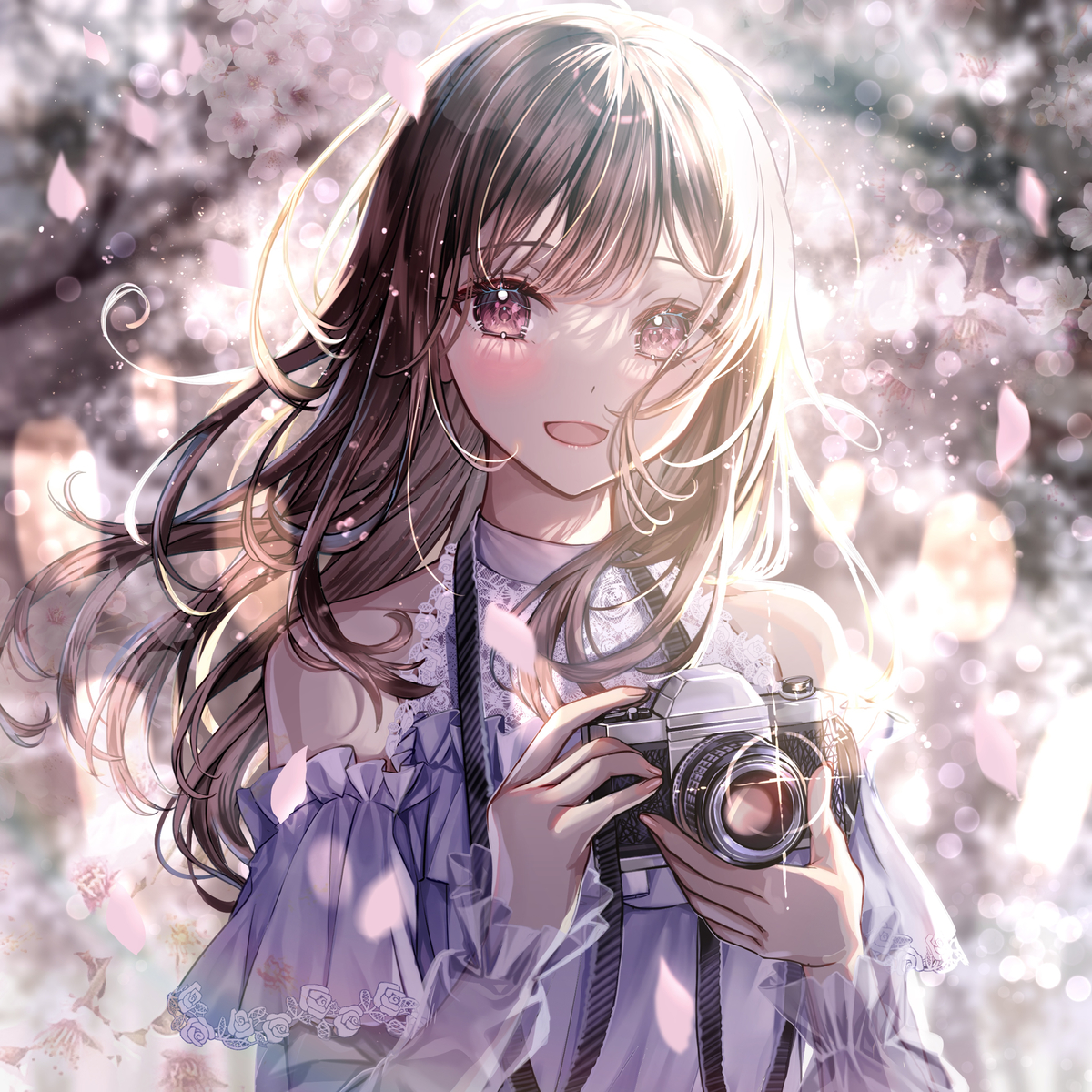 This is a pixiv picture whose title is 春爛漫🌸.