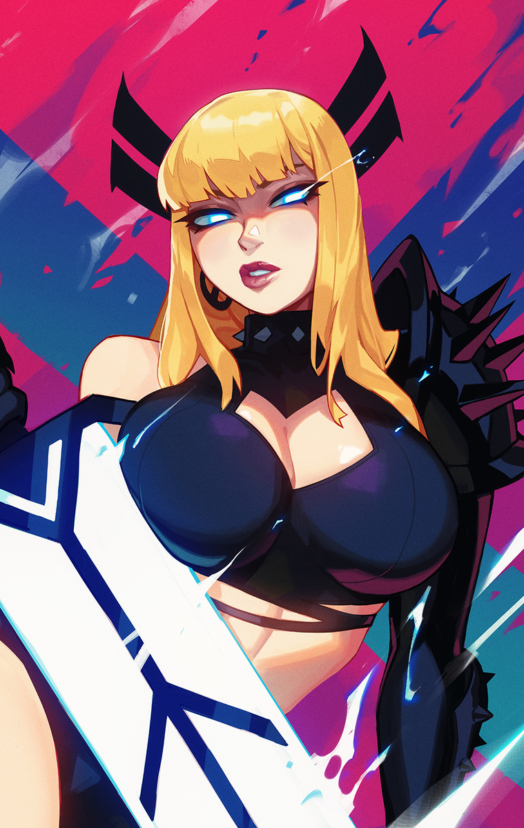 This is a pixiv picture whose title is Magik.