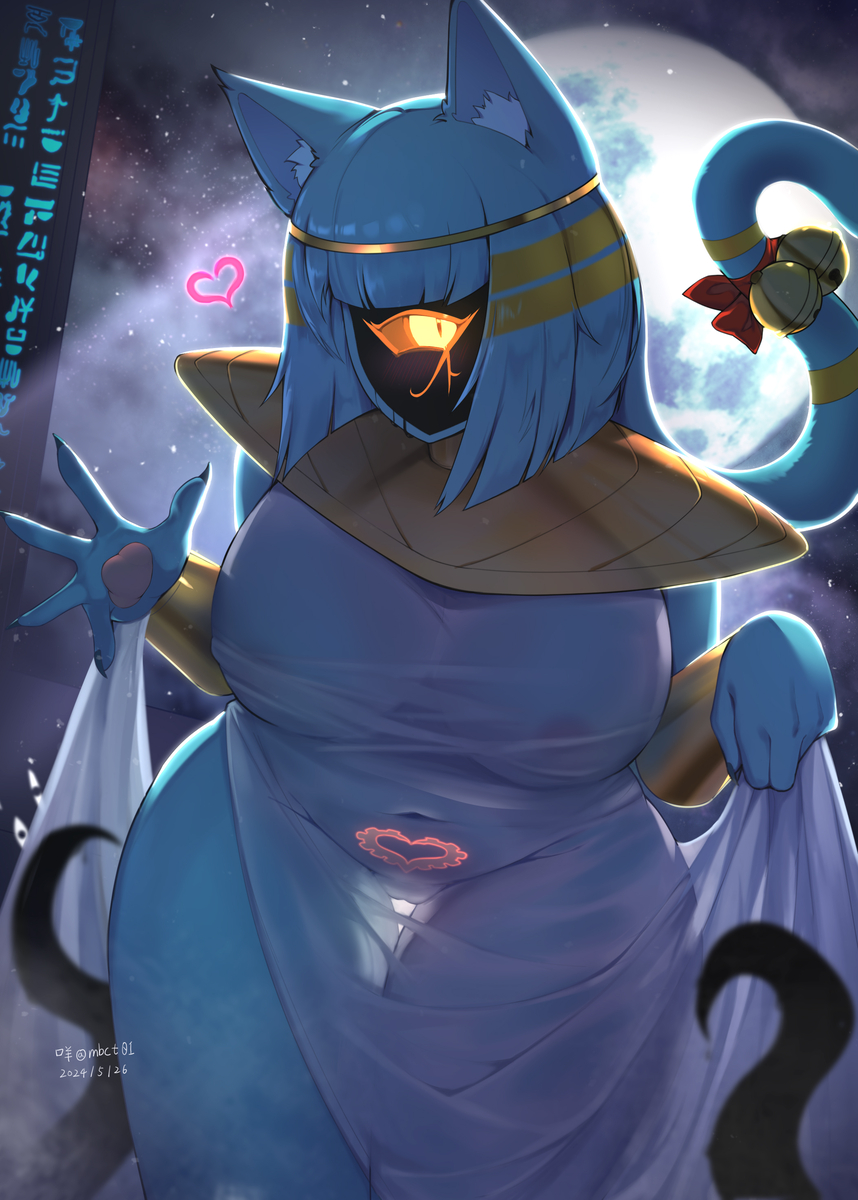 This is a pixiv picture whose title is Nyarlathotep.