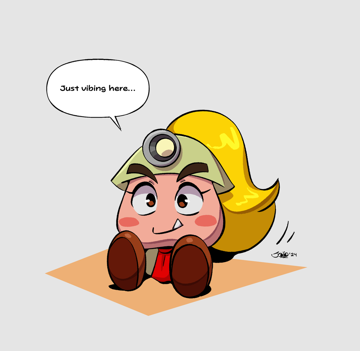 This is a pixiv picture whose title is Goombella.