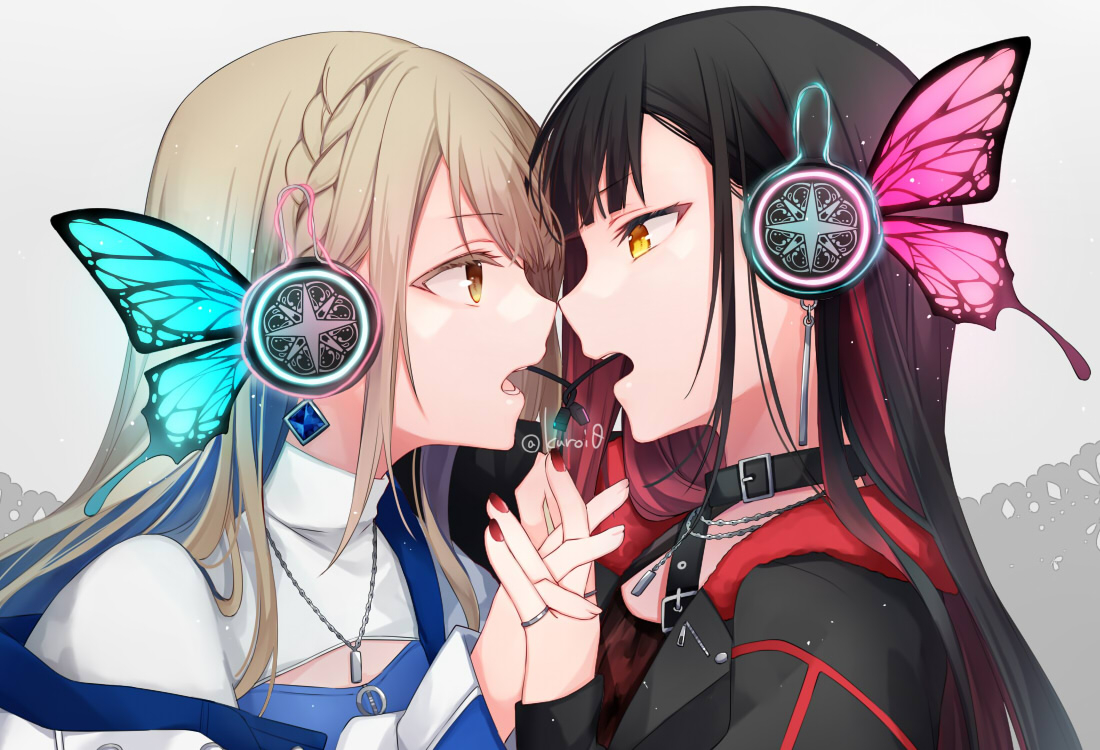 This is a pixiv picture whose title is magnet.