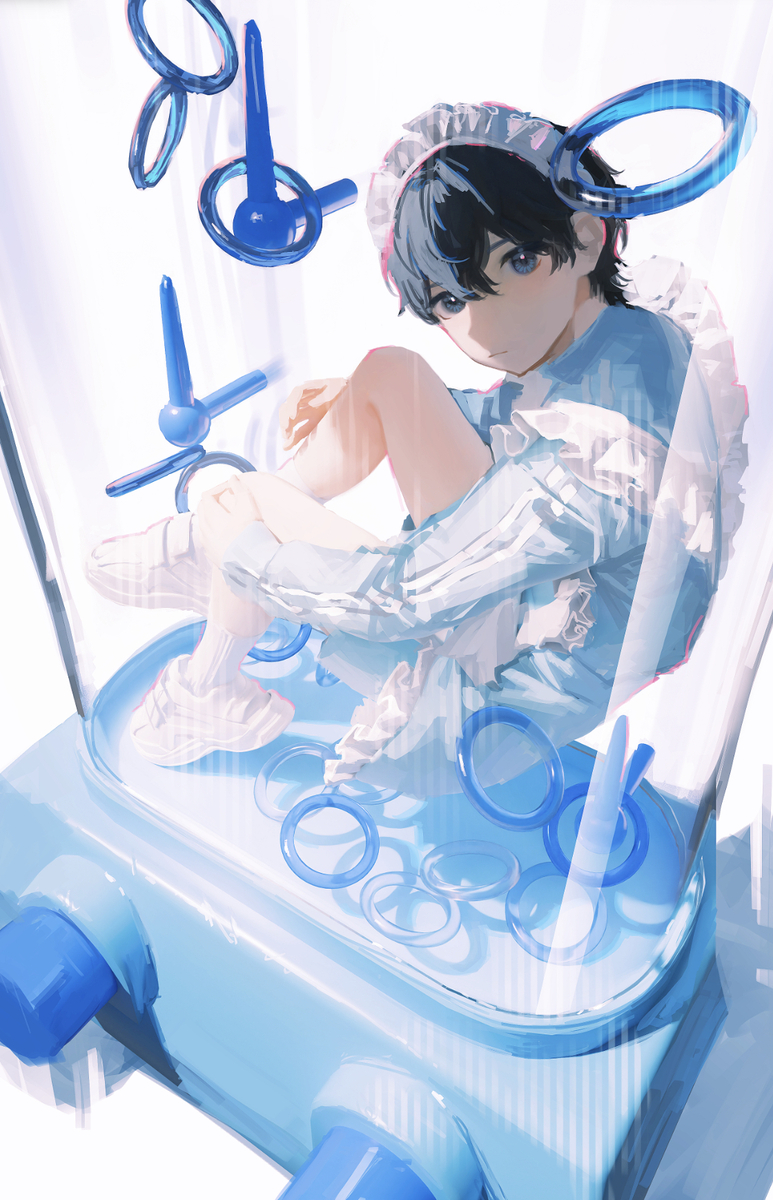 This is a pixiv picture whose title is 無題.