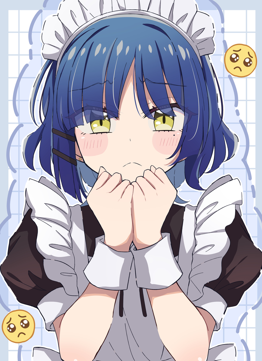 This is a pixiv picture whose title is 山田メイド.
