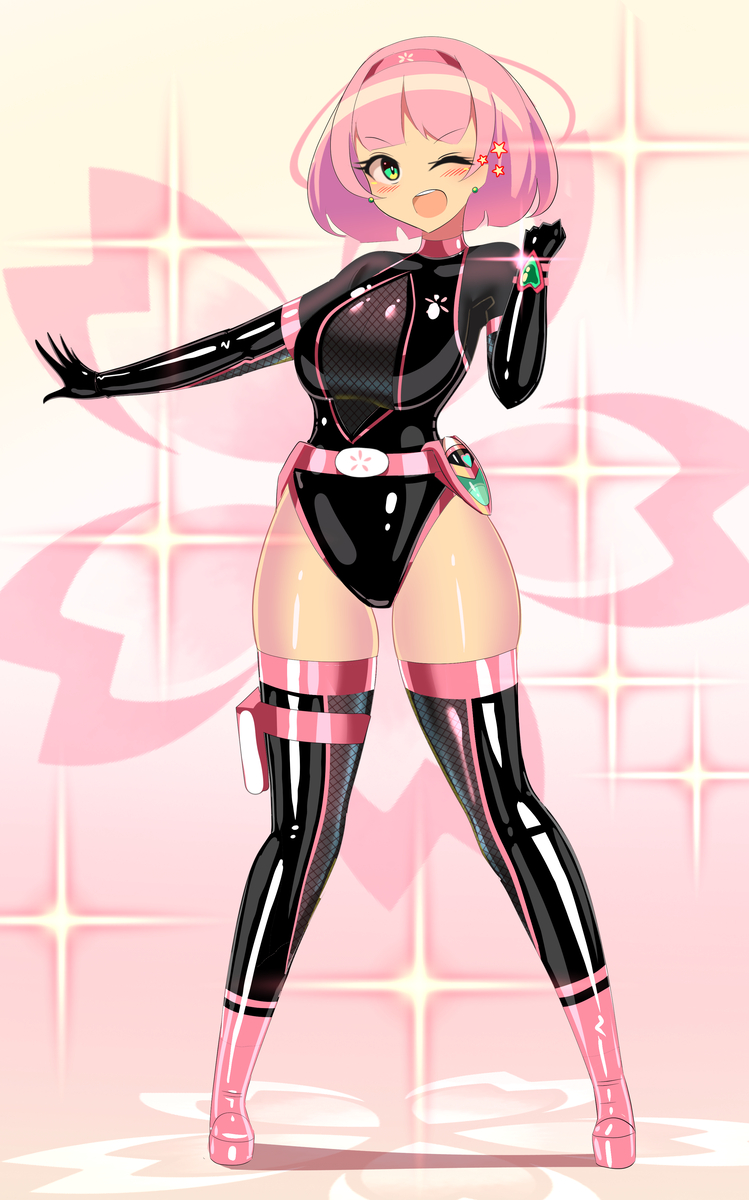 This is a pixiv picture whose title is 変身完了！.